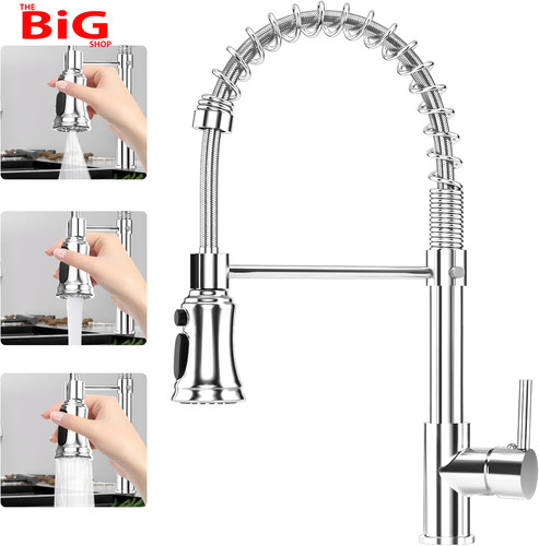 Pull out kitchen mixer tap - kitchen,