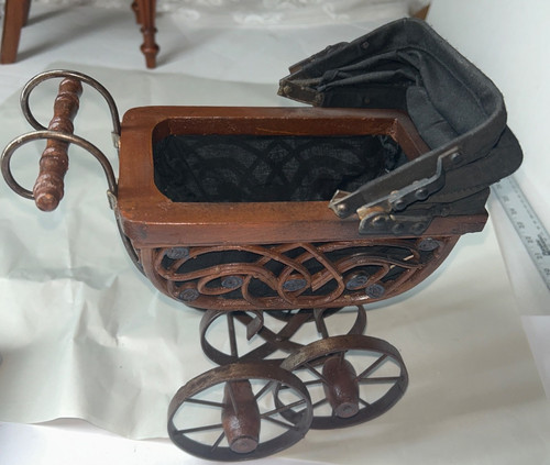 Vintage baby doll carriage - vintage,
