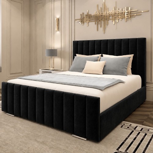 Panel upholstered bed frame - panel,