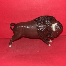 Vintage Timpo Lead Zoo - Britains era -  Bison - (TR1)