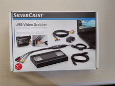 Silvercrest USB Video Grabber Export Analog & Audio to Computer Camcorder etc