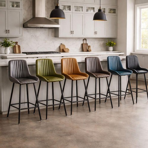 Brooklyn bar stool leather - brooklyn,
