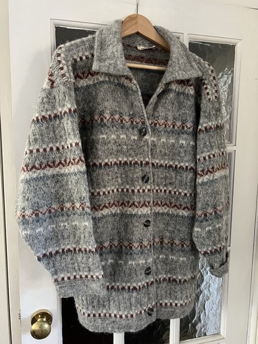 Vintage alb icelandic cardigan - vintage,