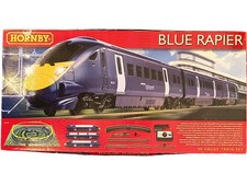 Hornby Blue Rapier 00 Gauge Model Train Set R1139 Electric