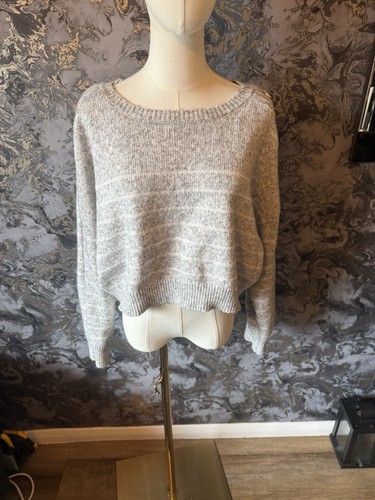 River island grey - grey, cropped