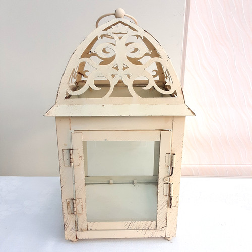 Vtg metal sided large 31cm - metal,