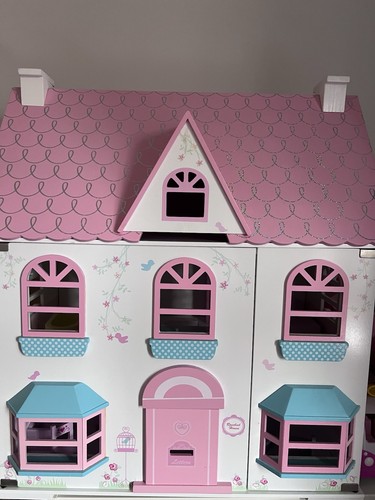 Pink white elc wooden - &,