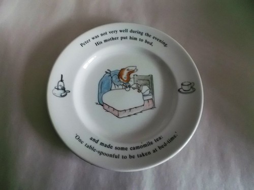 Wedgwood peter rabbit plate - ,