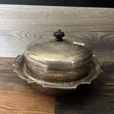 - Silver Plated Butter Dish