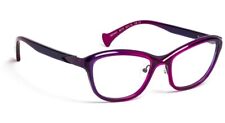 Eyeglasses Cat Eye Purple Designer Volte Face Genny Optical Frame Women