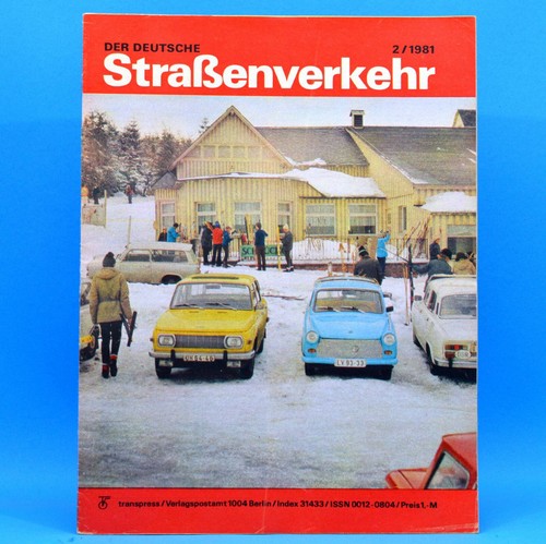 German road traffic 1981 - german, 2/1981
