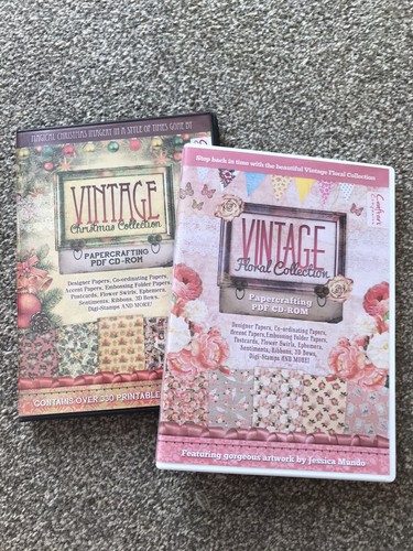 Vintage floral and - vintage,