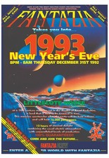 Fantazia  Rave 1993 A4 Poster