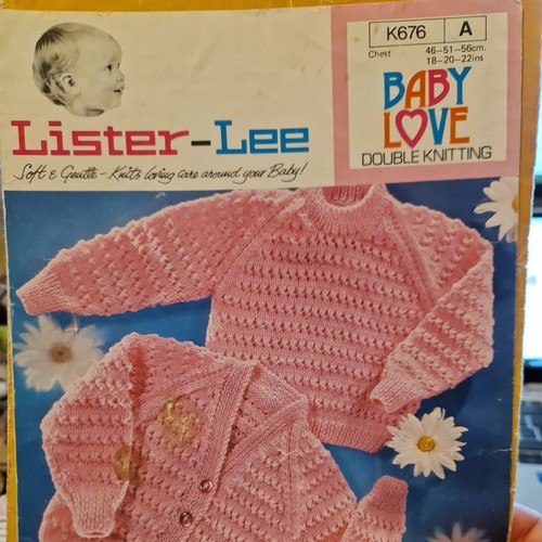 Lister lee k676 baby cardigan - baby,