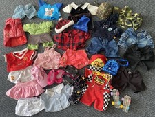 LARGE BUILD A BEAR/BEAR FACTORY/OTHER CLOTHES BUNDLE