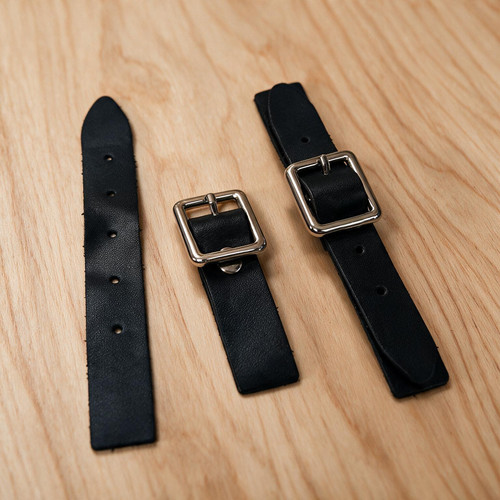 Genuine leather kilt straps - leather,