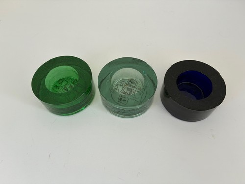 Set heavy recycled - of, glass