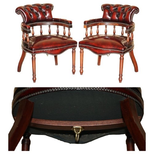 Pair oxblood leather - pair,