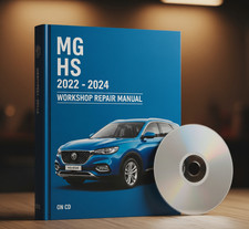 MG HS 2022 - 2024 saic Workshop Repair Manual on CD.