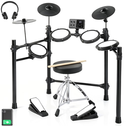 Glarry electric drum set with - set,