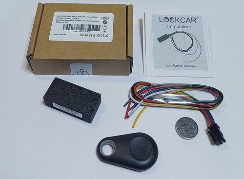 Car immobiliser with - with, tag,