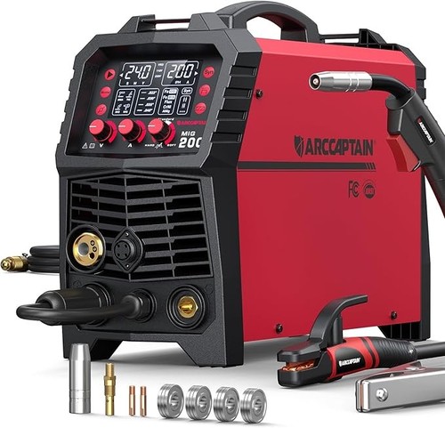 Arccaptain mig welder 200amp - arccaptain,