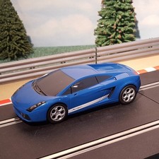 Scalextric 1:32 Car - C3075 Blue Lamborghini Gallardo #M