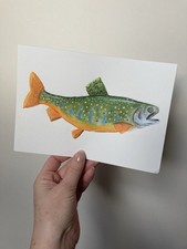 Original Fish Watercolour and