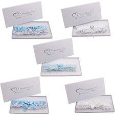 Boxed Wedding Day Garter with