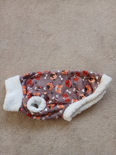 Whippet dog coat jumper sherpa - coat,