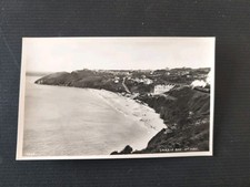 Vintage Postcard of Carbis Bay