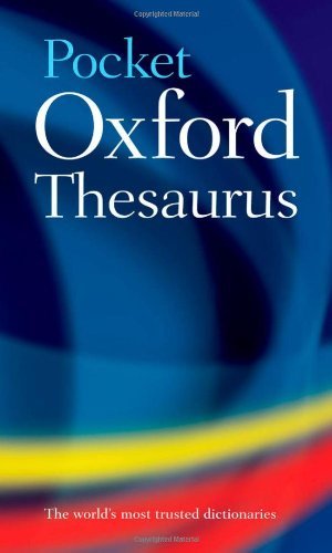 Pocket oxford thesaurus - pocket, by