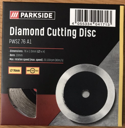 Parkside 76x1mm diamond - 76x1mm,