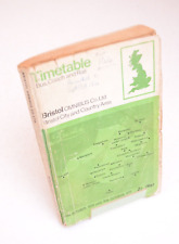Bus Coach Timetable Bristol Omnibus Co. Bristol City & Country 25th October 1970