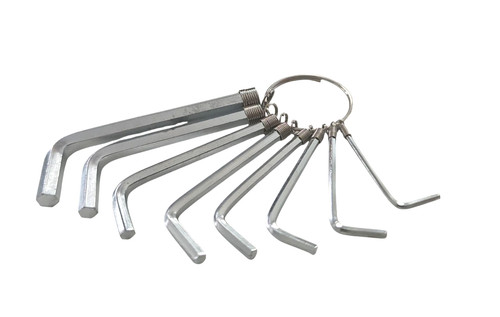 Hex key set metric 5mm - 8,