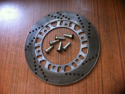 Brake disc rear - ,