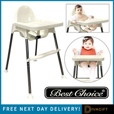 BABY HIGH CHAIR WHITE