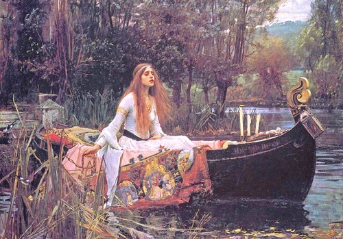 Pre raphaelite art - art:, lady