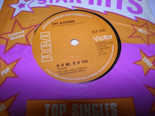 Tony blackburn me is it - it,