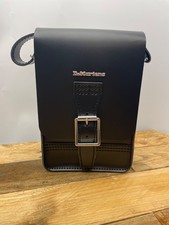 dr martens black leather cross