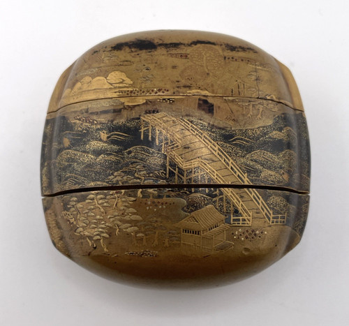 Japanese antique inro carrying - antique,
