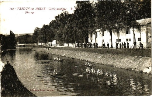 Old postcard verdun - postcard,