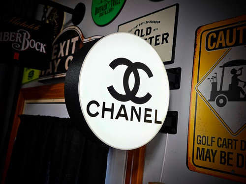 Chanel led lightbox sign - chanel,