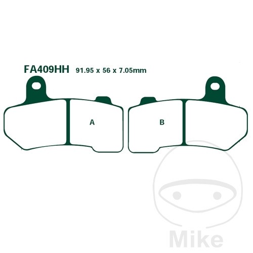Ebc sintered brake pads - ebc,