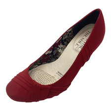 Good For The Sole Red Faux