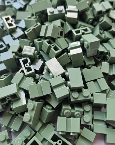 Lego pieces 1x2 with - pieces,