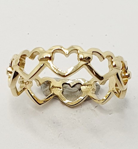9ct full eternity love - full,