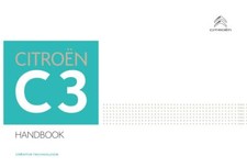 CITROEN C3 -Owners USER Handbook Manual - A4 or A5 SIZE - New Print