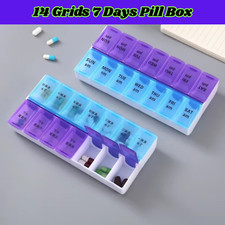 Large 14 Slots AM PM Weekly