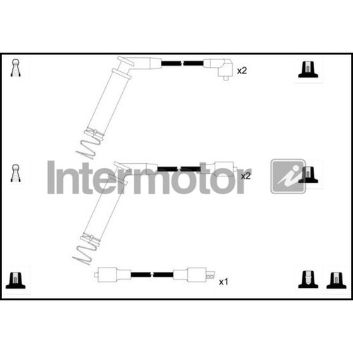 Leads ignition cables kit - leads,
